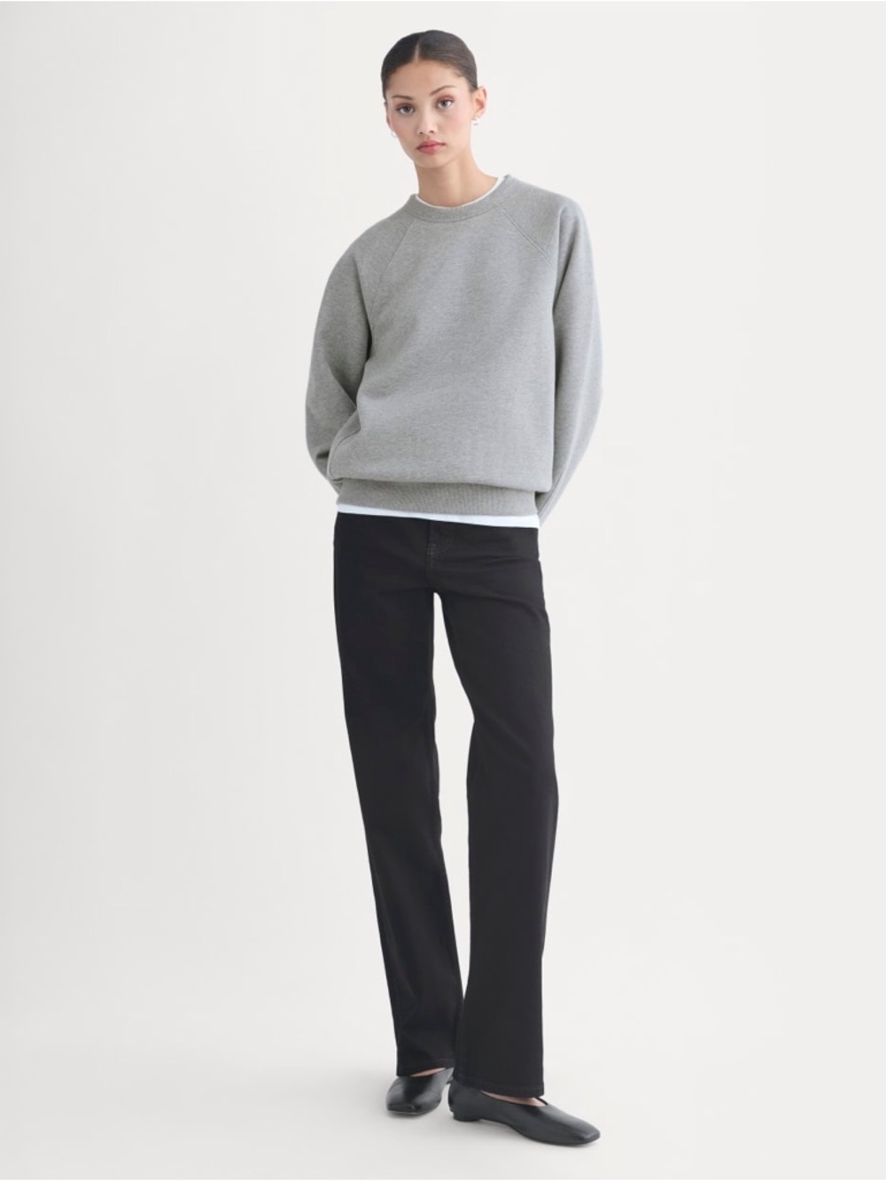 Everlane Gray Crewneck Sweatshirt - Picture 5 of 16